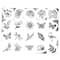 6 Pack: Bugs & Flowers Wood Stamp Set by Recollections®